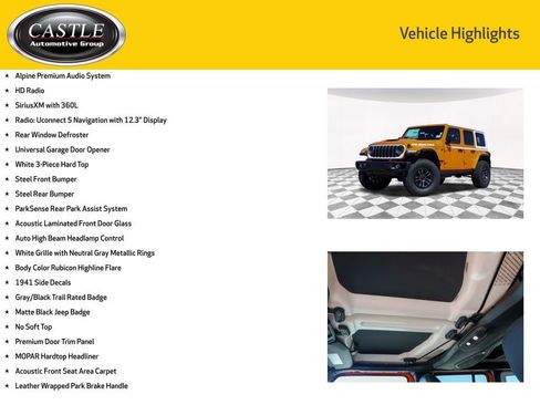 New 2026 Jeep Wrangler Unlimited Rubicon AWD/4WD image 10