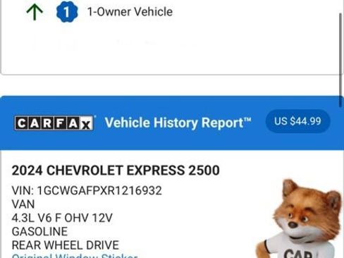 Used 2024 Chevrolet Express 2500 w/ Driver Convenience Package image 32