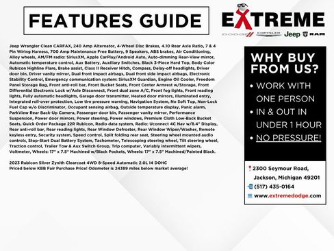 Used 2023 Jeep Wrangler Unlimited Rubicon image 2