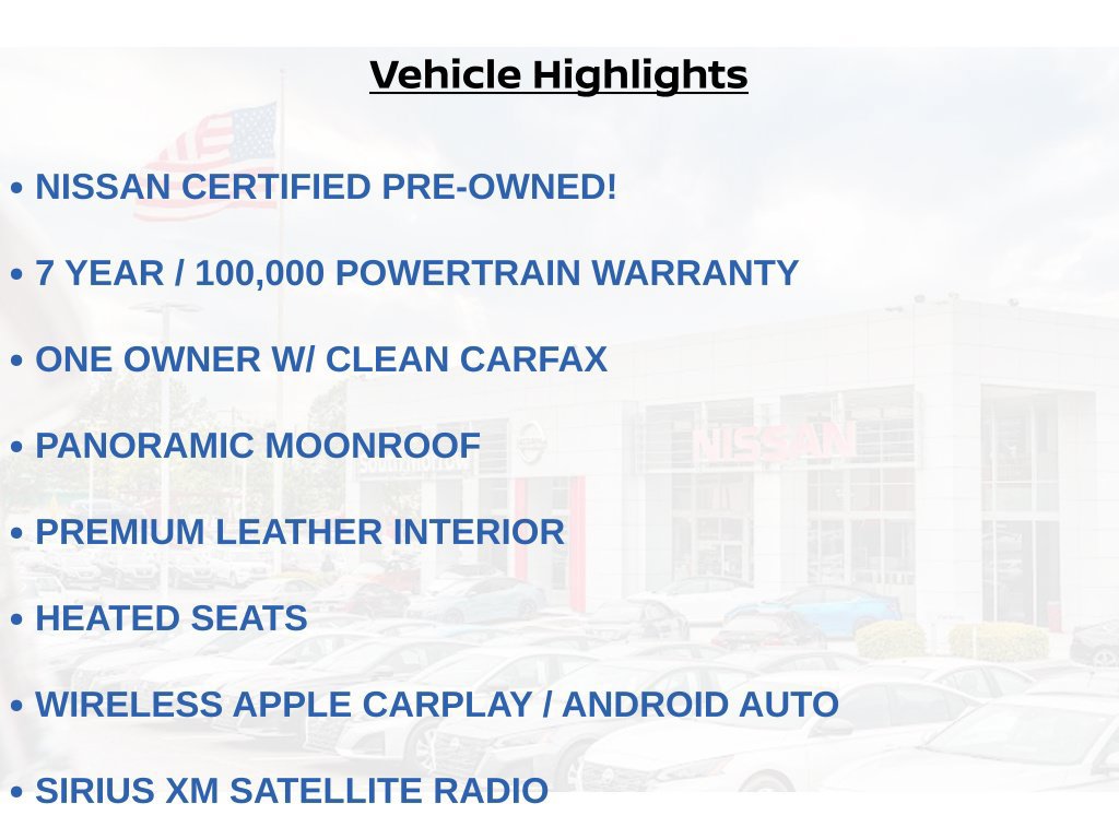 Certified 2025 Nissan Pathfinder SV w/ SV Premium Package FWD image 11