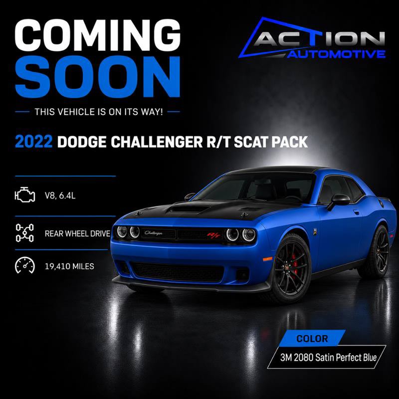 Used 2022 Dodge Challenger R/T Scat Pack RWD image 1