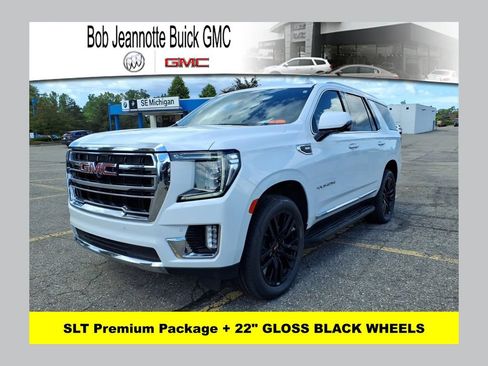 Certified 2023 GMC Yukon SLT w/ SLT Premium Package AWD/4WD image 1