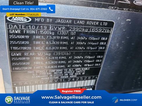 Used 2020 Land Rover Discovery SE AWD/4WD image 16
