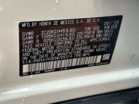 Certified 2025 Acura ADX FWD image 29