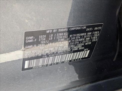 Used 2024 Subaru Outback Touring XT image 14