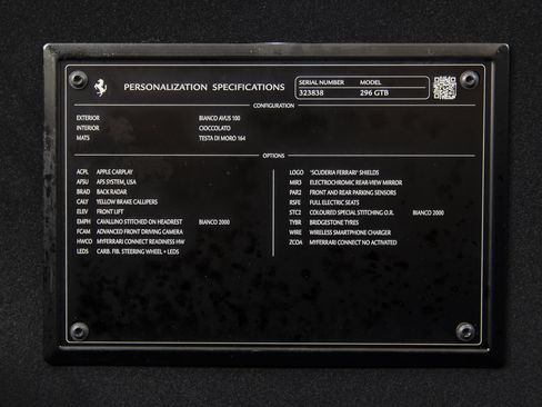 Certified 2025 Ferrari 296 GTB RWD image 32