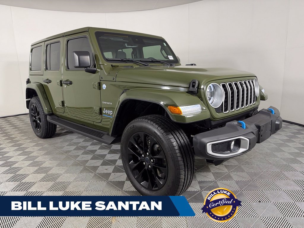 Used 2024 Jeep Wrangler Unlimited Sahara w/ Technology Group AWD/4WD 360° Tour
