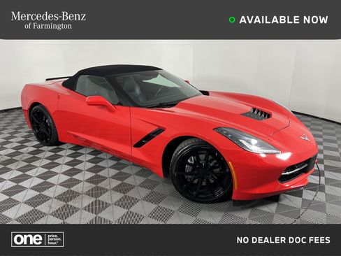 Used 2017 Chevrolet Corvette Stingray Convertible w/ 3LT Preferred Equipment Group RWD image 1