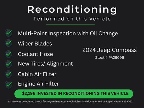 Used 2024 Jeep Compass Limited AWD/4WD image 4
