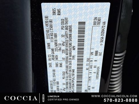 Certified 2023 Lincoln Corsair AWD image 26