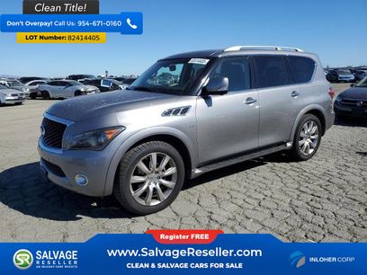 Used 2014 INFINITI QX80 4WD w/ Theater Package