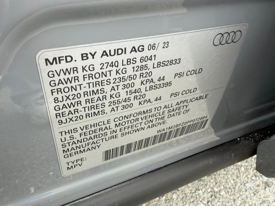 Used 2023 Audi Q4 e-tron Prestige w/ Black Optic Package AWD/4WD image 55