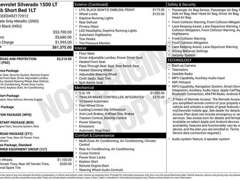 Certified 2024 Chevrolet Silverado 1500 LT AWD/4WD image 2