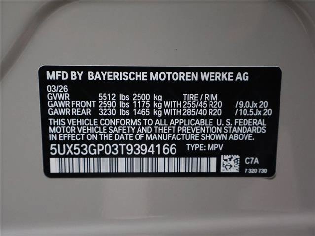 Used 2026 BMW X3 xDrive30i w/ Convenience Package AWD/4WD image 19