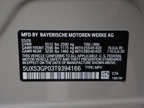 New 2026 BMW X3 xDrive30 AWD/4WD image 19