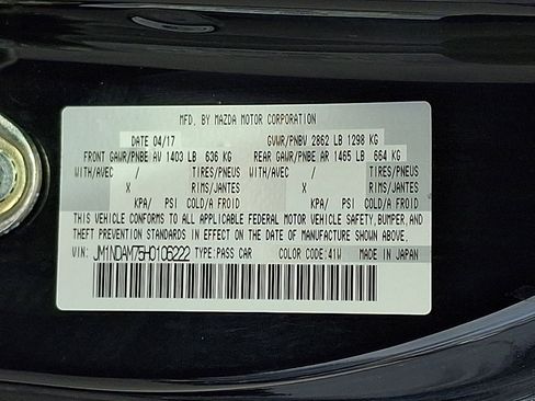 Used 2017 MAZDA MX-5 Miata RF Grand Touring image 26