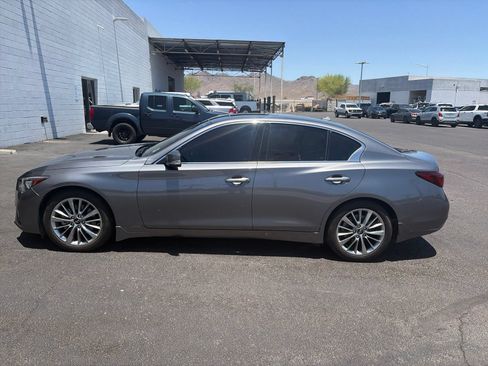 Used 2021 INFINITI Q50 Luxe RWD image 2