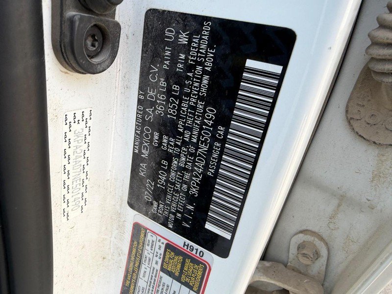 Used 2022 Kia Rio LX FWD image 19