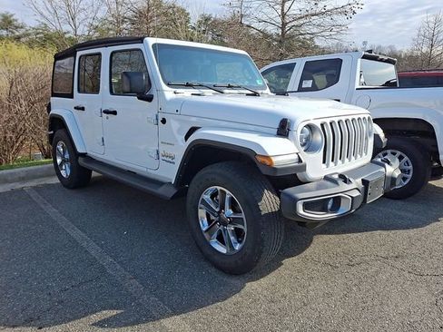 Used 2022 Jeep Wrangler Unlimited Sahara w/ LED Lighting Group image 2