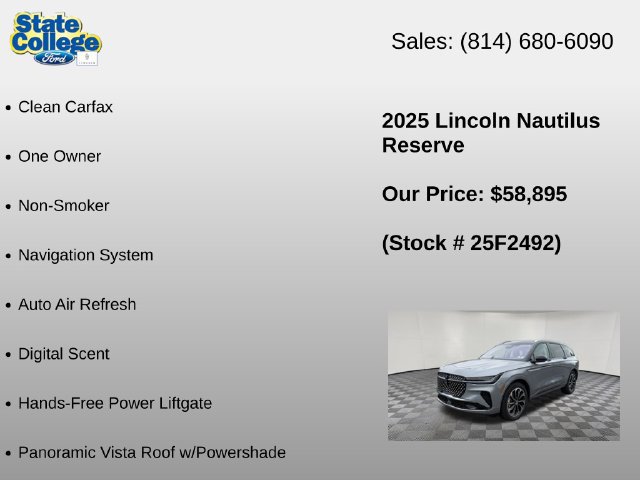 Used 2025 Lincoln Nautilus Reserve AWD/4WD image 12