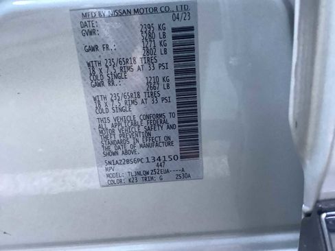 Used 2023 Nissan Murano SV image 21