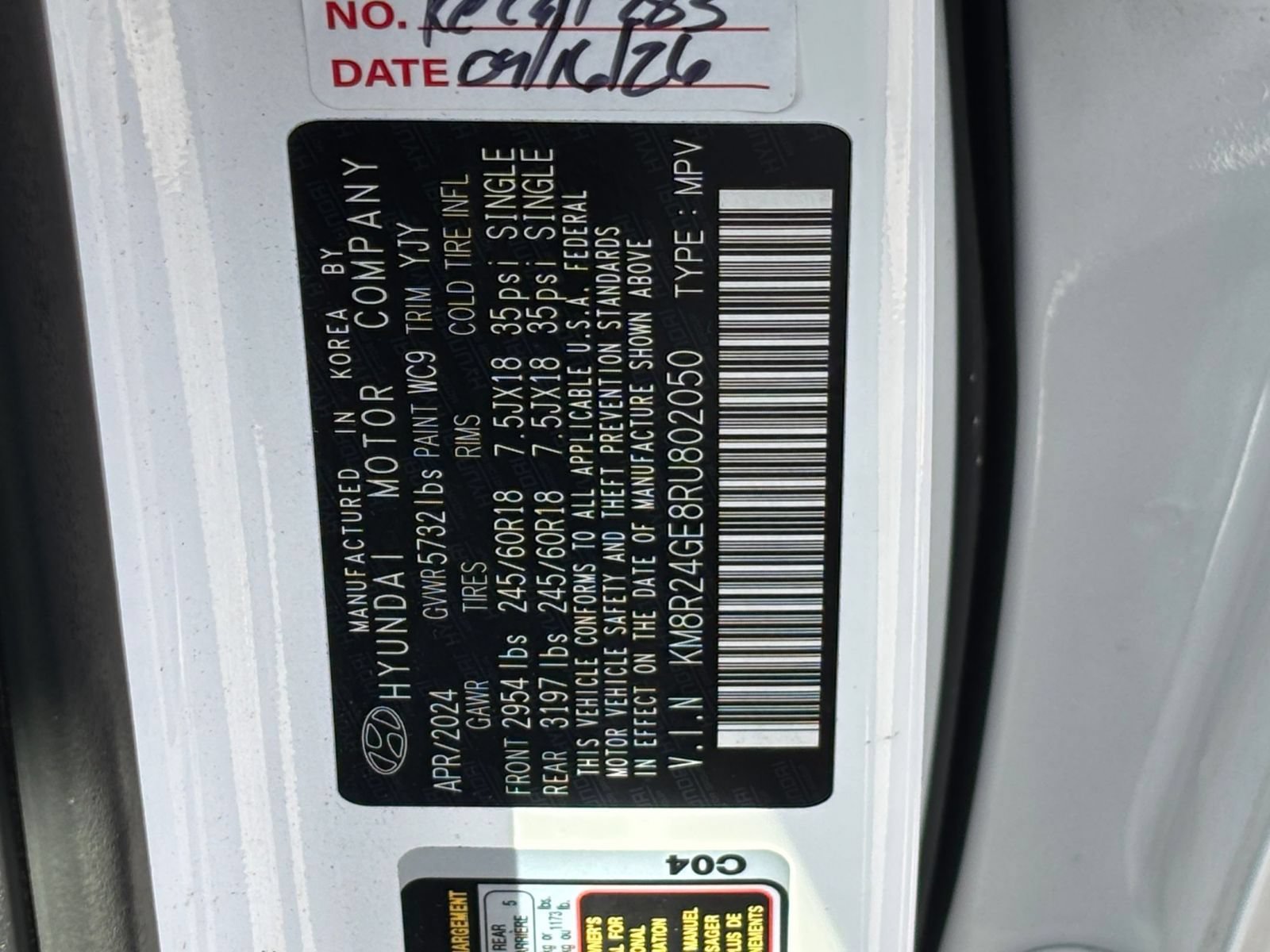 Used 2024 Hyundai Palisade SEL FWD image 32