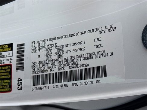 Certified 2025 Toyota Tacoma image 30