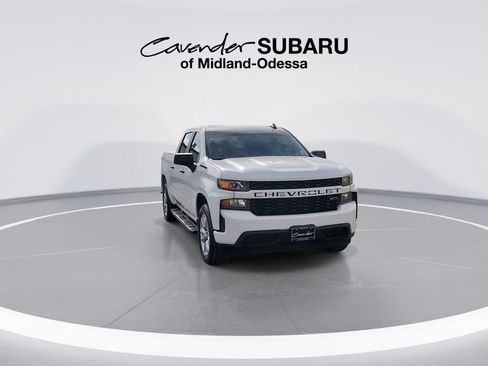 Used 2021 Chevrolet Silverado 1500 Custom w/ LPO, Dark Essentials Package RWD image 2