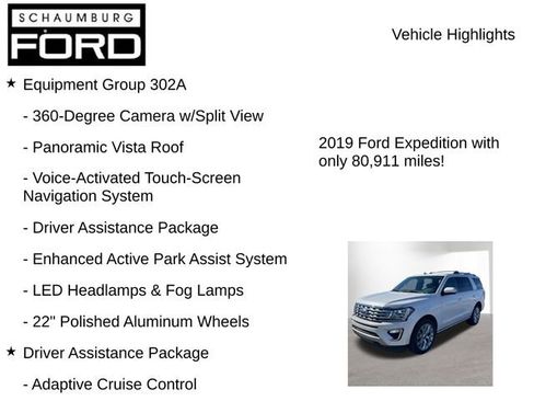 Used 2019 Ford Expedition Limited w/ Equipment Group 302A image 8