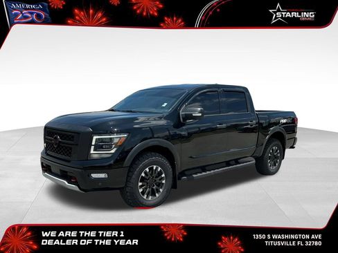 Used 2023 Nissan Titan PRO-4X w/ Pro-4x Convenience Package AWD/4WD image 1