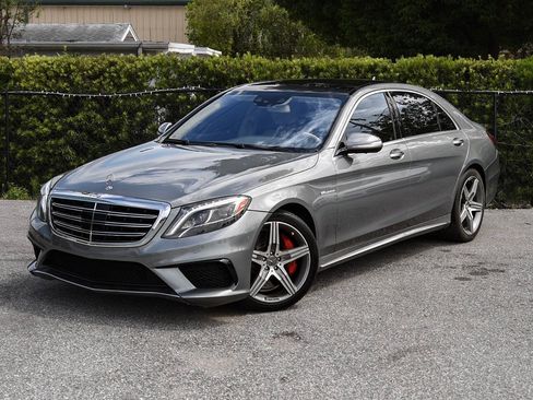 Used 2015 Mercedes-Benz S 63 AMG 4MATIC Sedan w/ Executive Rear Seat Package image 2
