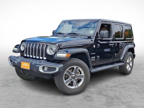 Used 2021 Jeep Wrangler Unlimited Sahara AWD/4WD image 1