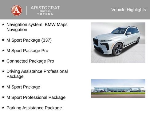 Used 2024 BMW X7 xDrive40i w/ M Sport Package image 4