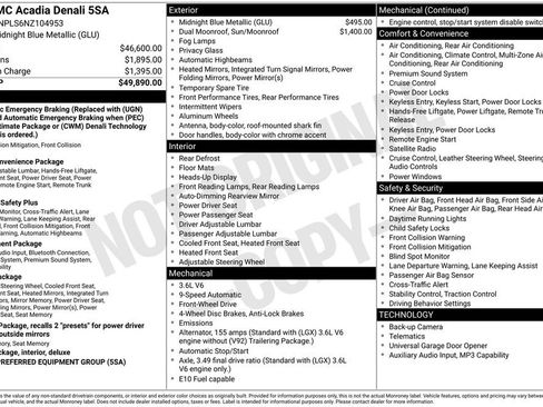 Used 2022 GMC Acadia Denali FWD image 4