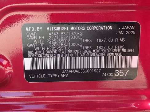 Used 2025 Mitsubishi Outlander Sport SE AWD/4WD image 35