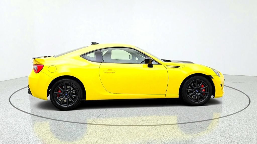 Used 2017 Subaru BRZ Series.Yellow RWD image 4