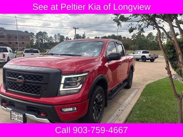 Used 2022 Nissan Titan PRO-4X w/ Off Road Protection Package AWD/4WD image 2