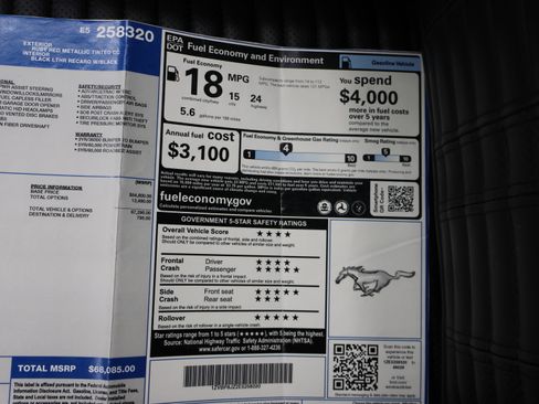 Used 2014 Ford Mustang Shelby GT500 w/ Equipment Group 821A image 51