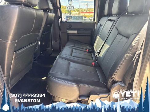 Used 2015 Ford F350 Lariat w/ Lariat Ultimate Package AWD/4WD image 21