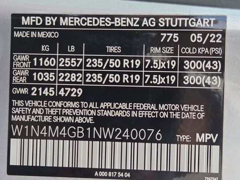Certified 2022 Mercedes-Benz GLB 250 image 24