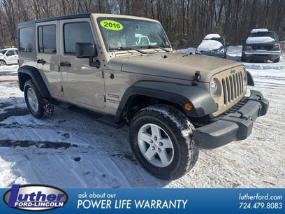 Used 2016 Jeep Wrangler Unlimited Sport w/ Quick Order Package 24S
