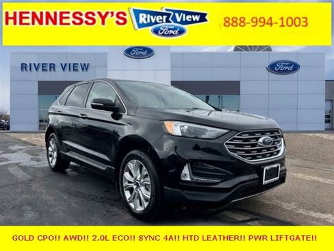 Certified 2022 Ford Edge Titanium image 1