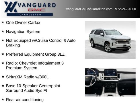 Used 2023 Chevrolet Tahoe High Country AWD/4WD image 6