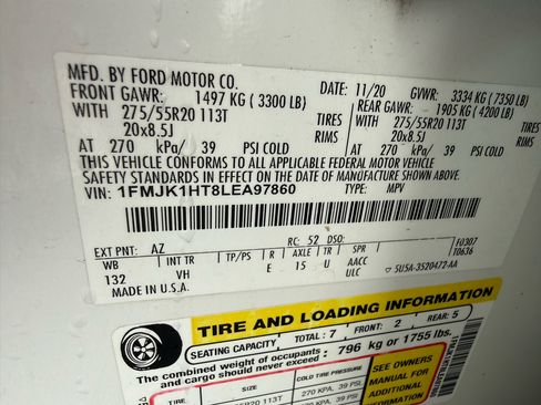 Used 2020 Ford Expedition Max XLT w/ Equipment Group 201A image 19