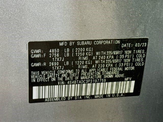 Used 2023 Subaru Outback Premium AWD/4WD image 39