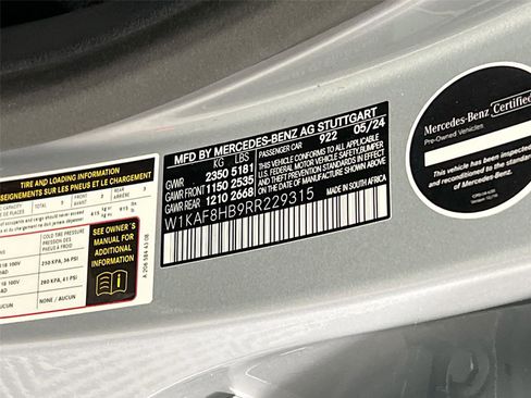 Certified 2024 Mercedes-Benz C 43 AMG 4MATIC Sedan image 30