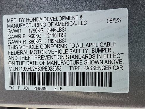 Used 2023 Honda Civic Sport image 26