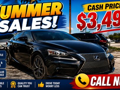 Used 2014 Lexus IS 350 w/ F Sport Package
