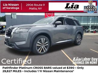 Certified 2023 Nissan Pathfinder Platinum w/ Cargo Package AWD/4WD 360° Tour