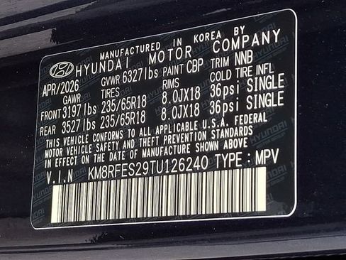 New 2026 Hyundai Palisade SE AWD/4WD image 11